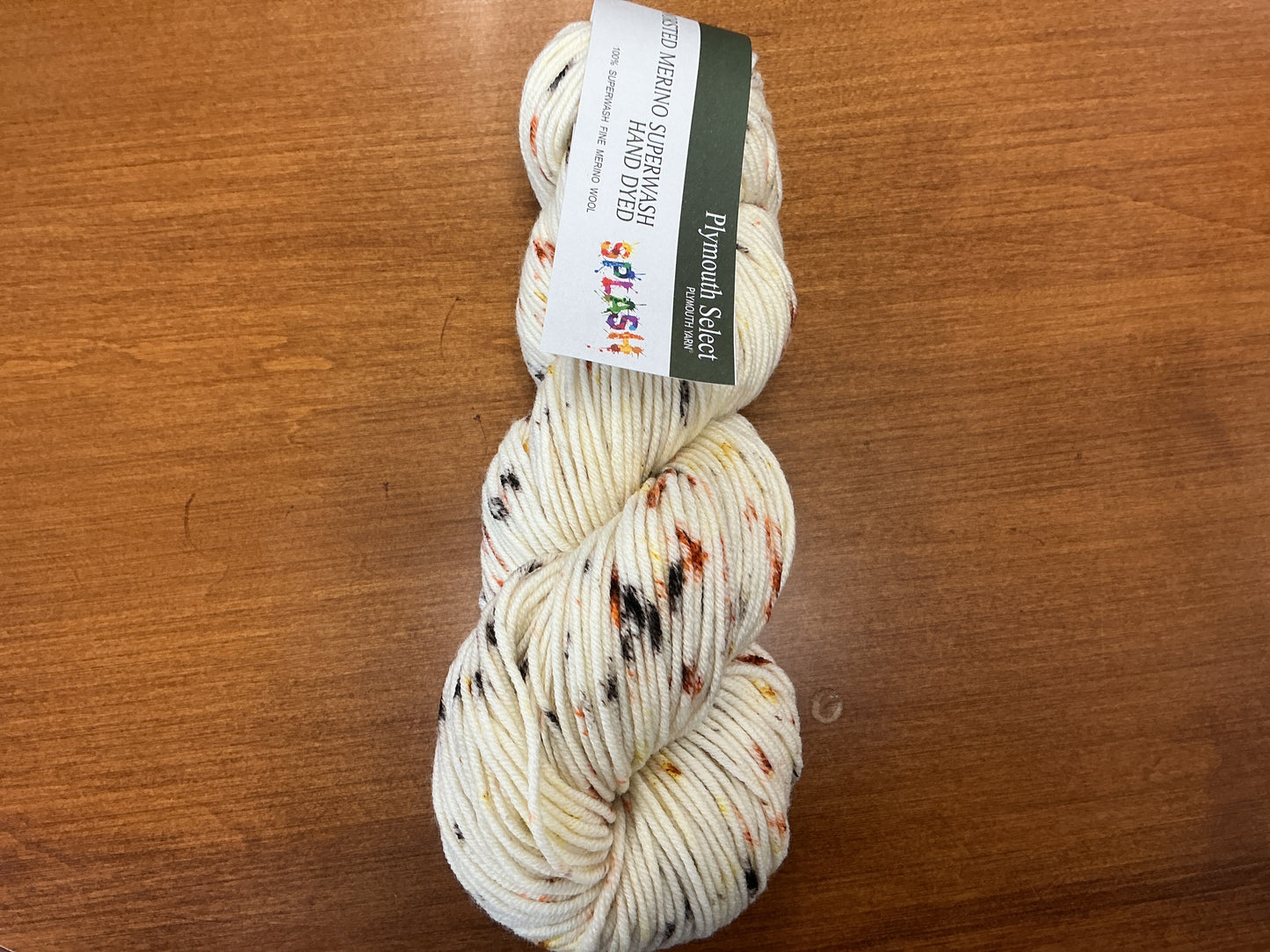 Worsted Merino Superwash Hand Dyed Splash 405 Harvest Mix