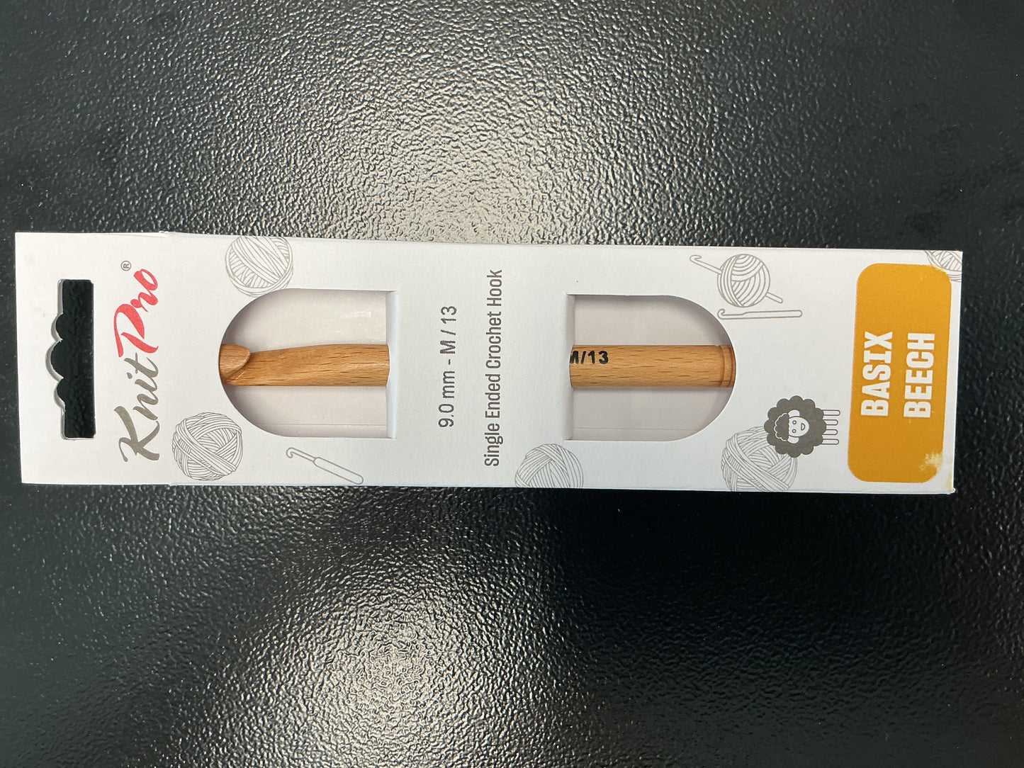 Knit Pro Basix Beech 9mm M/13
