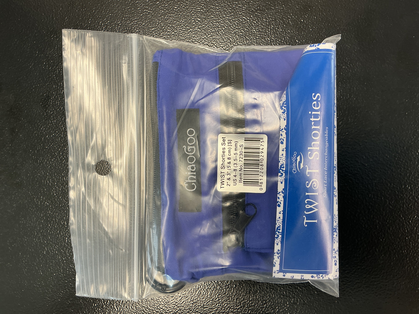 ChiaoGoo Twist Shorties Set US 4-8, 2” & 3”