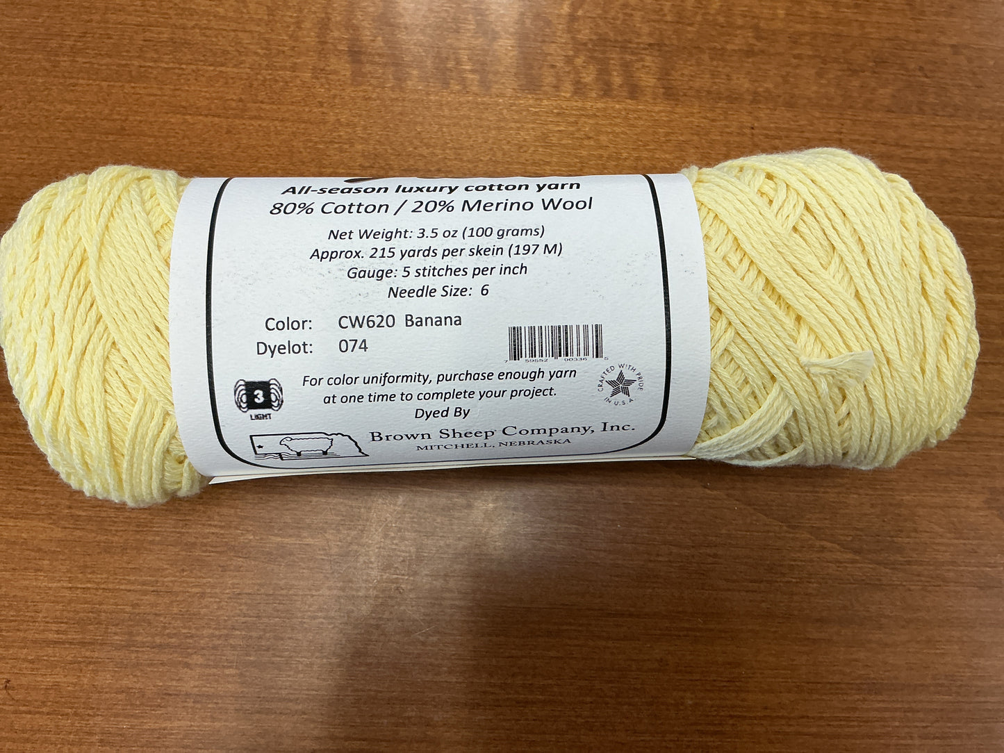 Cotton Fleece CW620 Banana