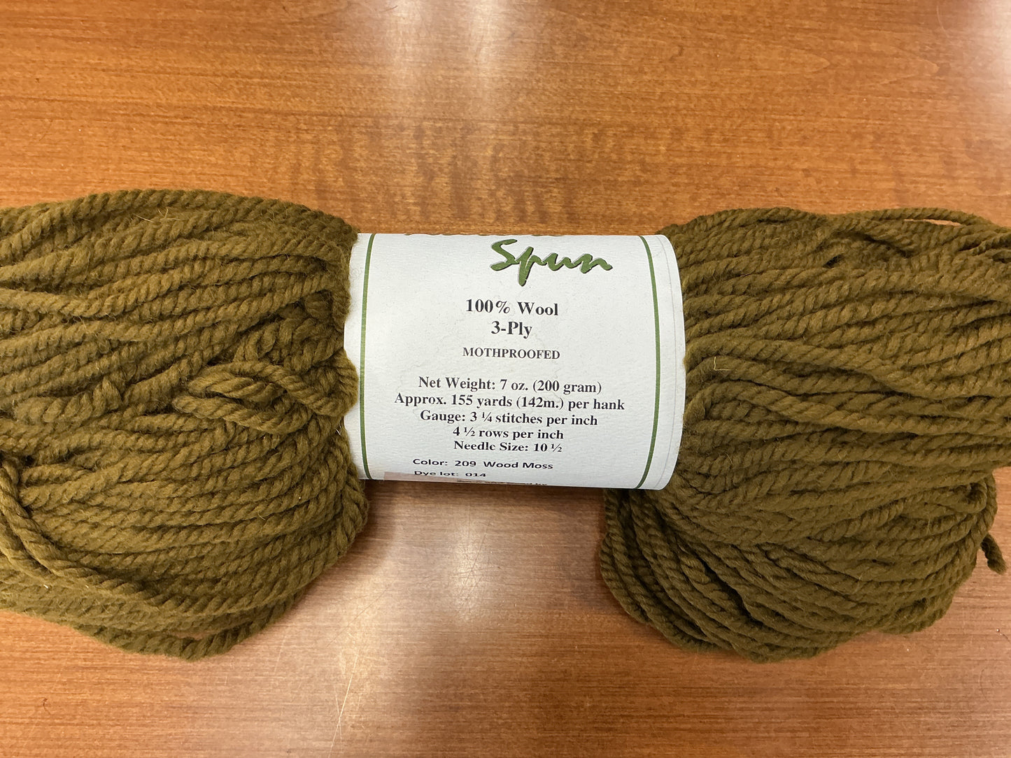 Nature Spun Chunky 209 Wood Moss