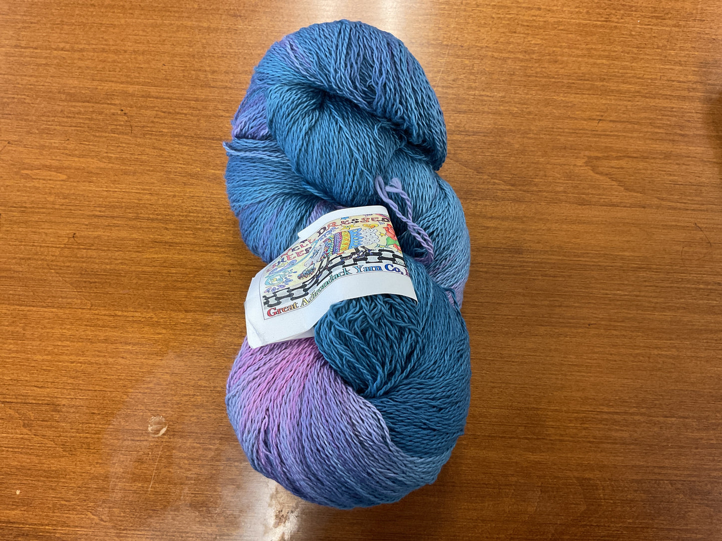 Great Adirondack Fingering Yarn Denim Rose