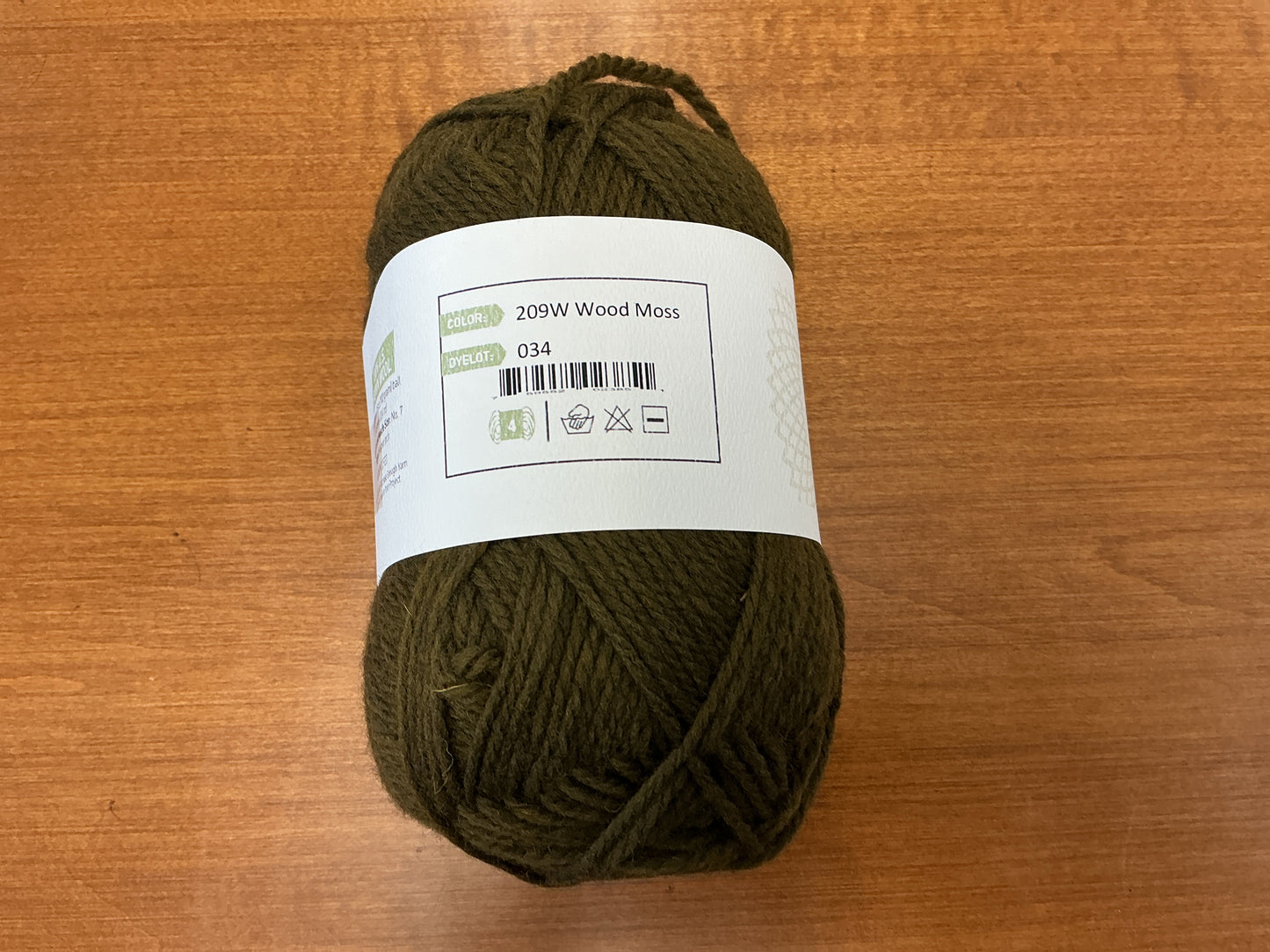 Nature Spun Worsted 209W Wood Moss