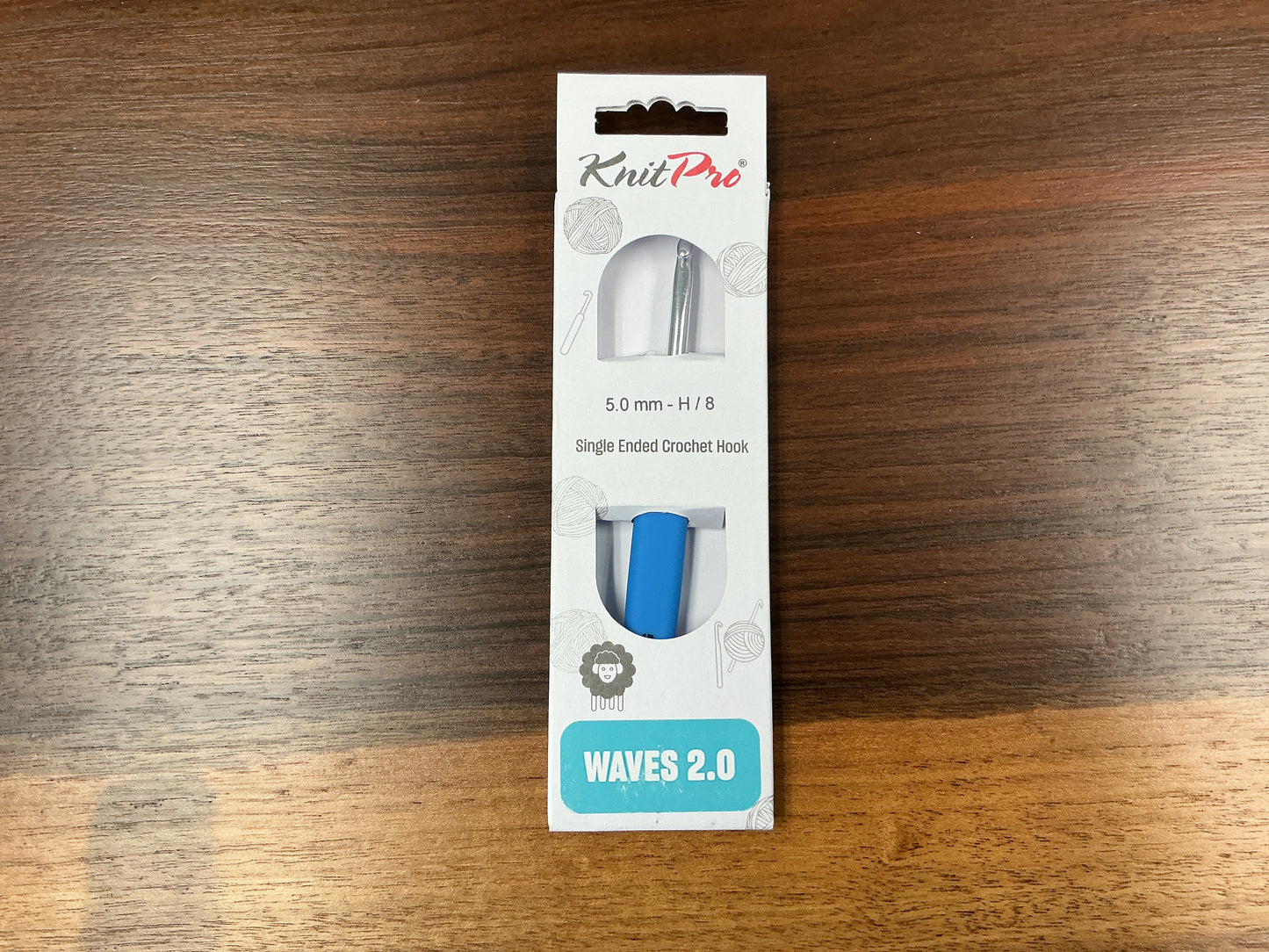 KnitPro Waves 5.0mm-H/8 Crochet Hook