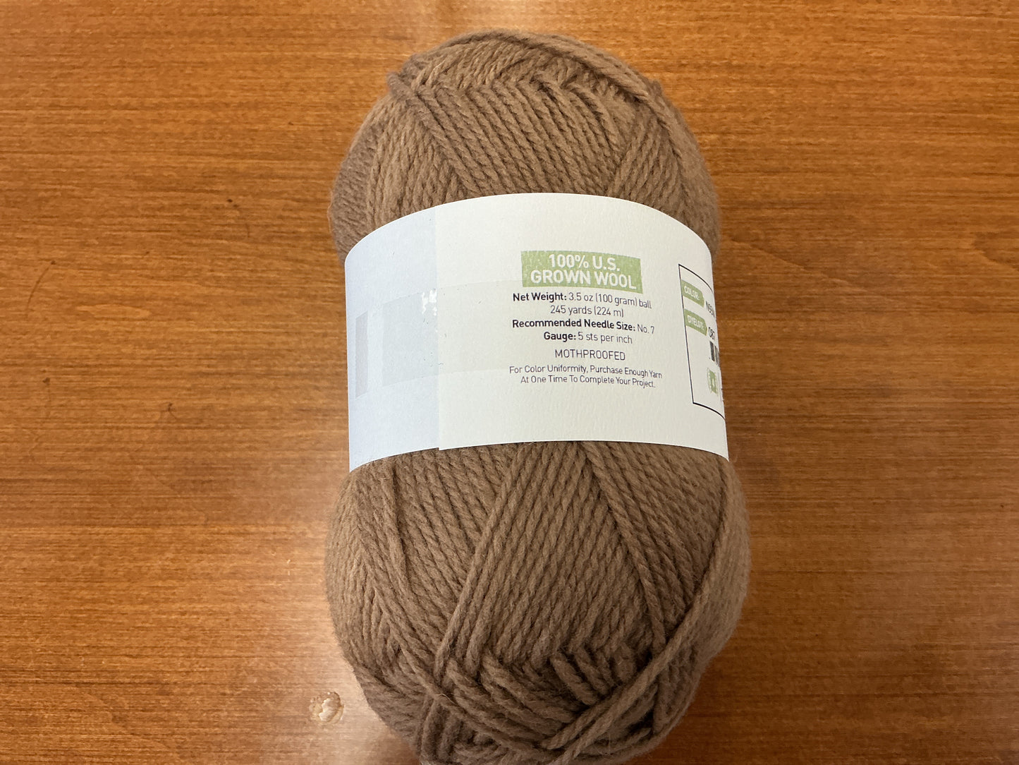 Nature Spun Worsted N93W Latte