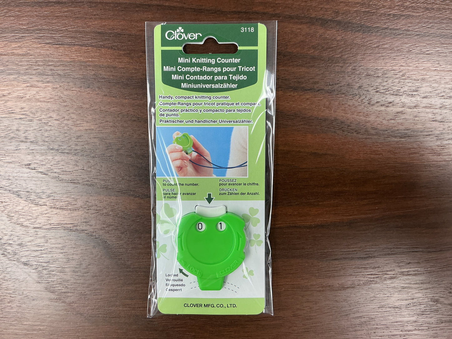 Clover mini knitting counter
