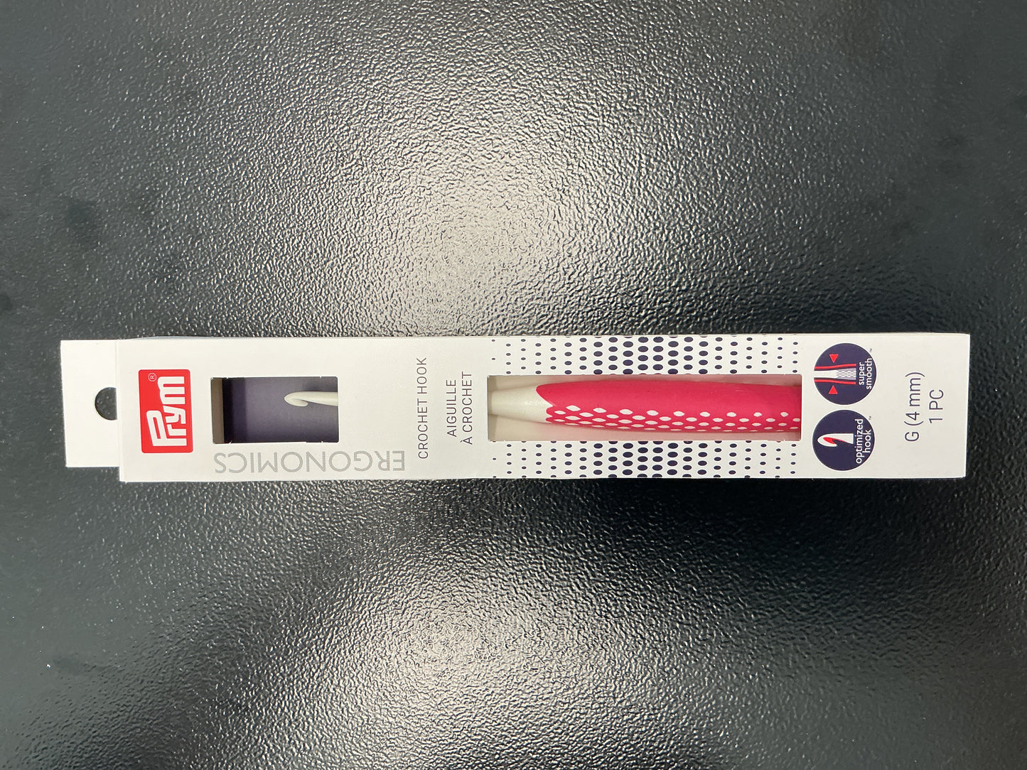 Prym Ergonomic crochet hook G 4mm
