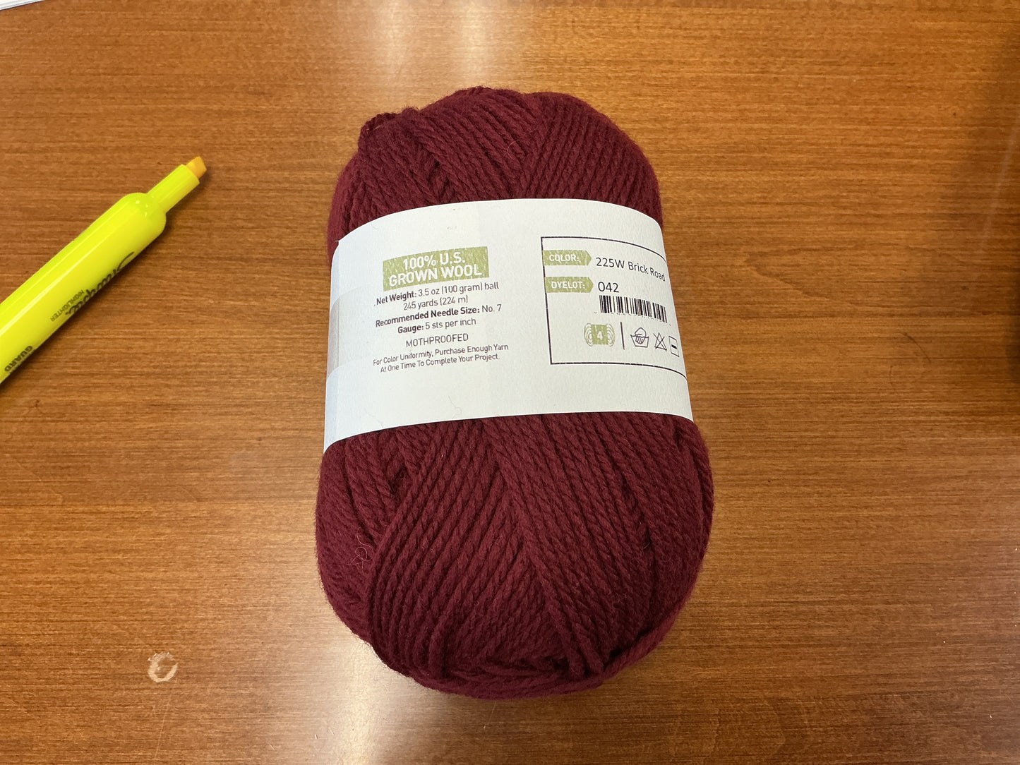 Nature Spun Worsted 225W Brick Road