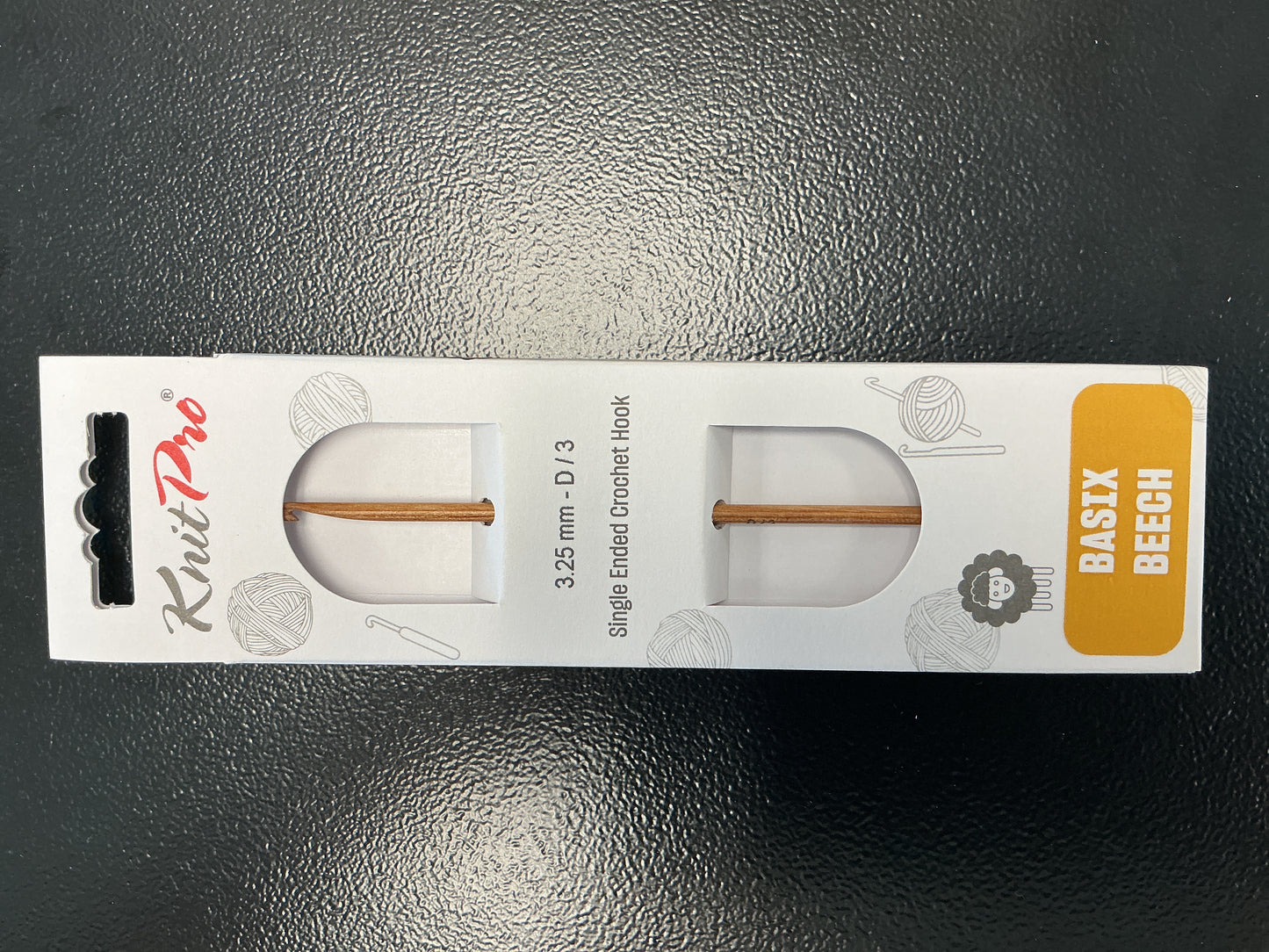 Knit Pro Basix Beech 3.25mm D/3