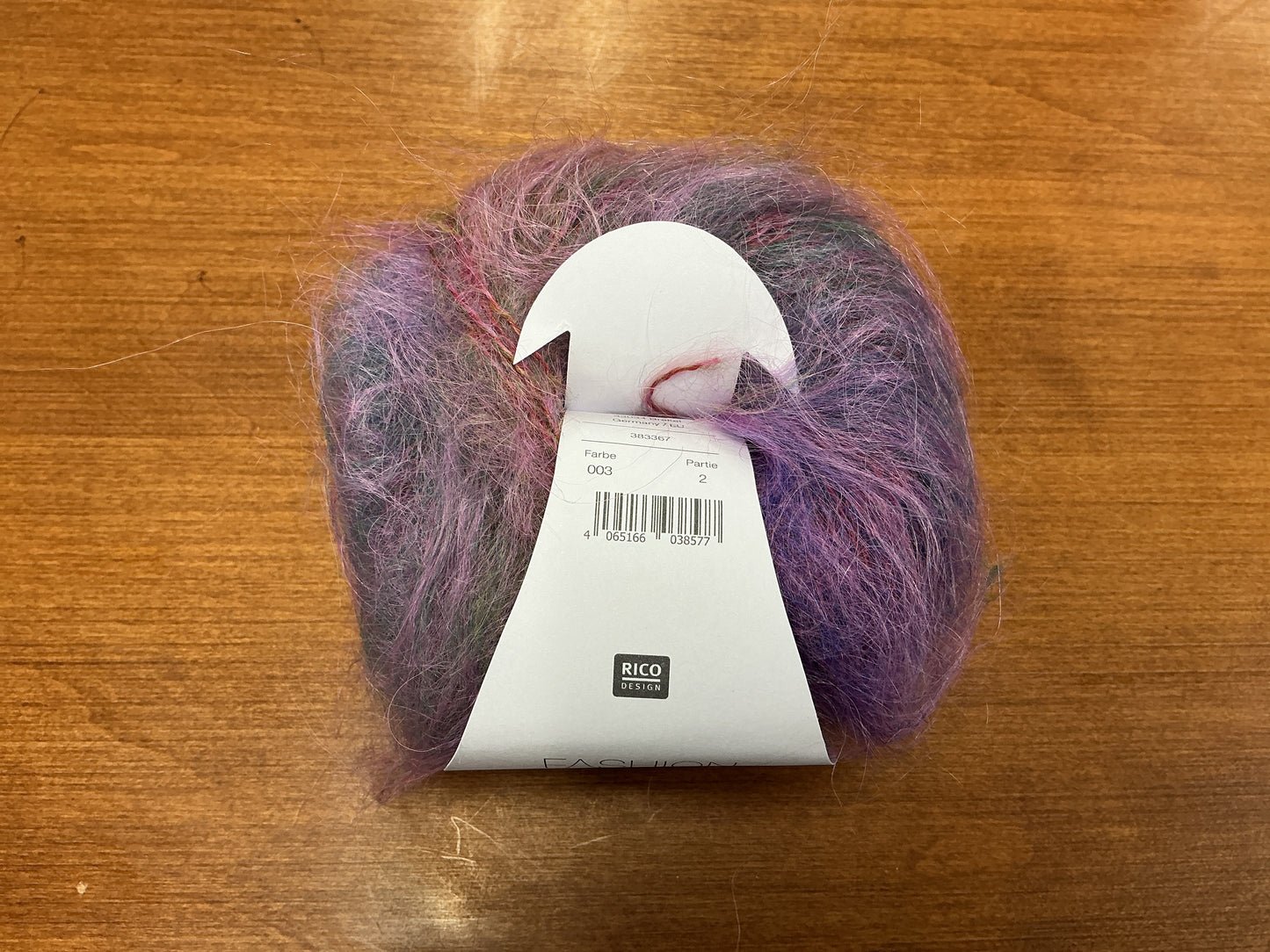 Fashion Mohair Rainbows Flower 003