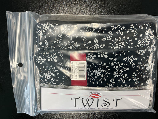 ChiaGoo Twist SS Complete Set interchangeable 4”, 12 cm, US 2-15