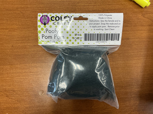 Coley Craft Poofy Pom Pom Forest