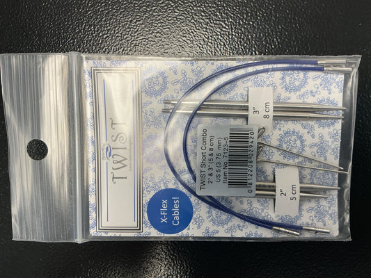 ChiaGoo Twist Short Combo US 5, 3.75mm