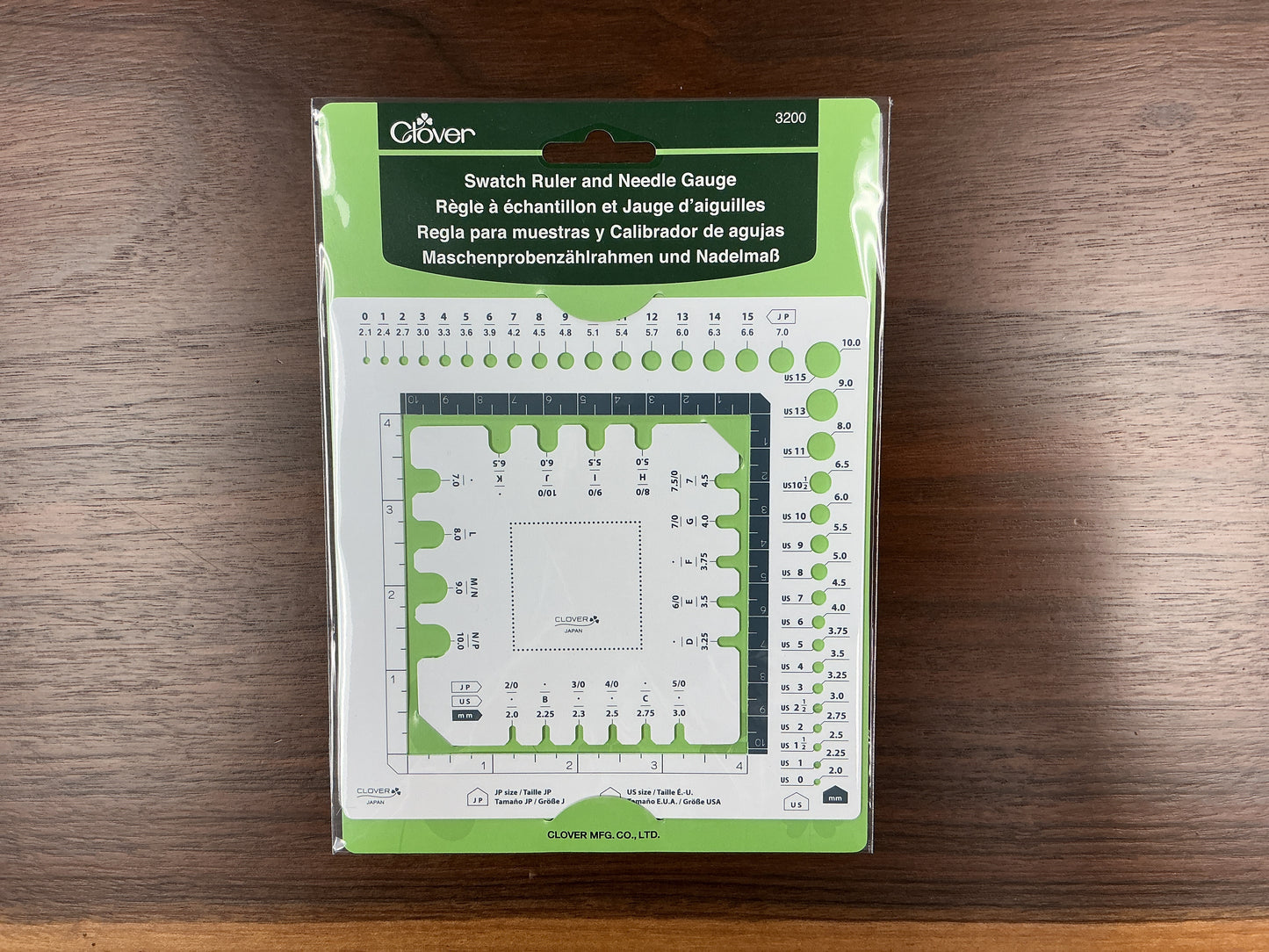 Clover swatch ruler