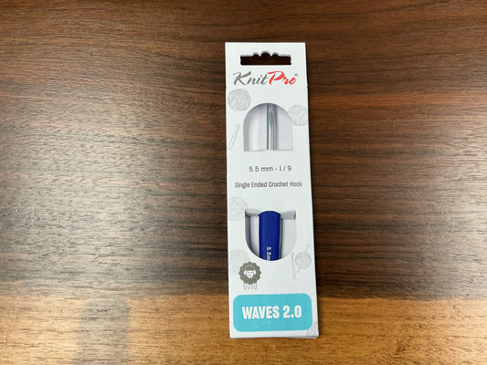 KnitPro Waves 5.5mm-I/9 Crochet Hook