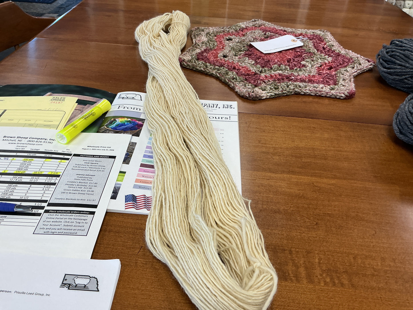 Top of the Lamb Worsted Nature Undyed