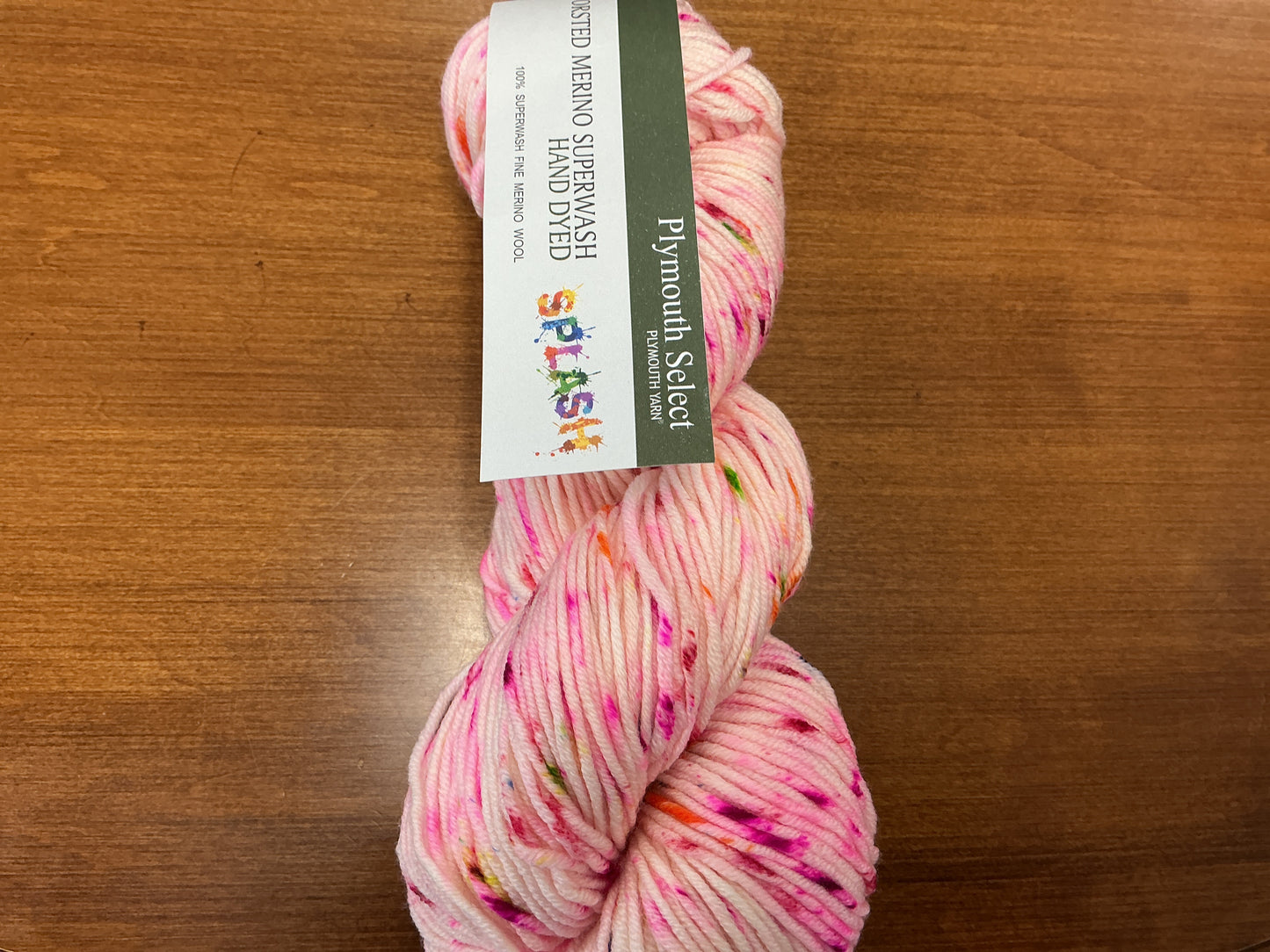 Worsted Merino Superwash Hand Dyed Splash 402 Passion Fruit Mix