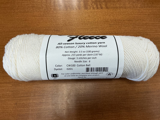 Cotton Fleece CW100 Cotton Ball