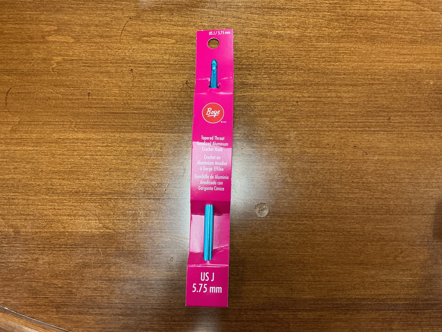 Boye Aluminum Crochet Hook US J/5.75mm
