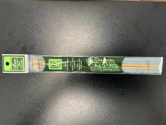 Clover straight knitting needles 3.5mm, 9in