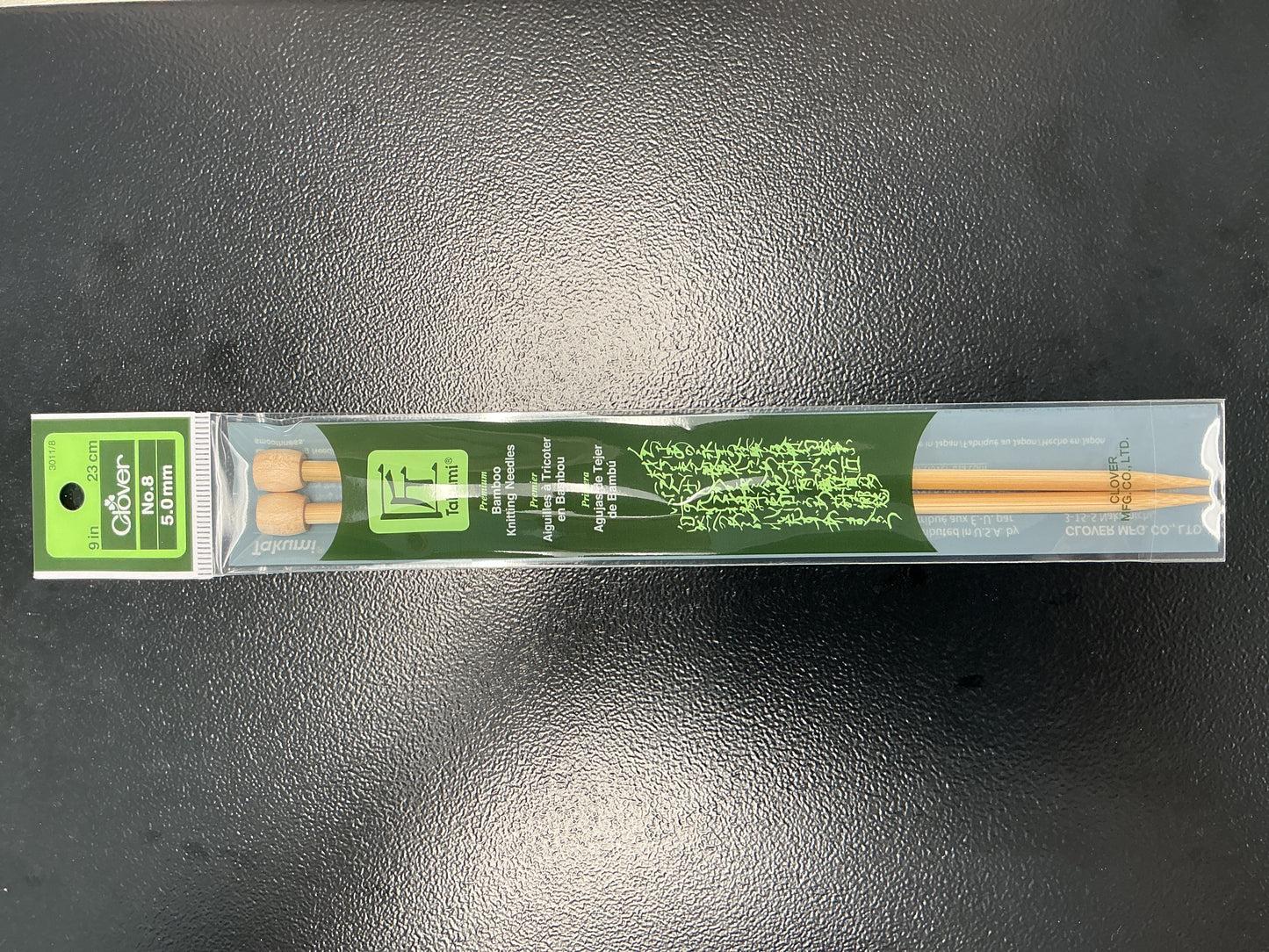 Clover Straight Knitting needles 5.0mm, 9in