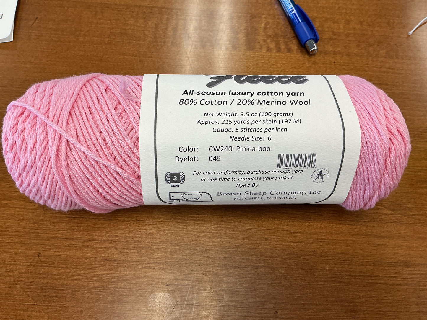 Cotton Fleece CW240 Pink-a-boo