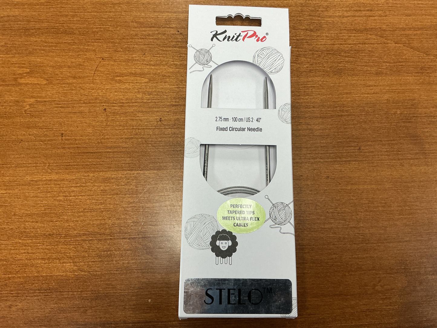 KnitPro 2.75mm, 100cm/US 2, 40” Stelo Fixed Circular Needle