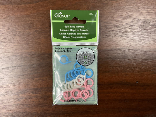 Clover Split Ring Markers