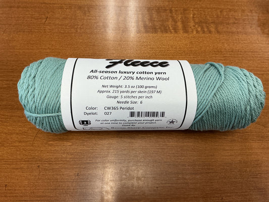 Cotton Fleece CW365 Peridot