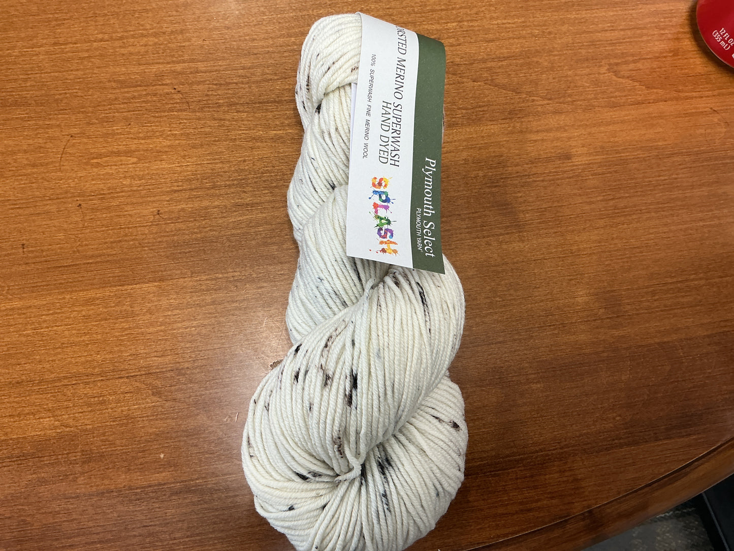 Worsted Merino Superwash Hand Dyed Splash 408 Greystone Mix