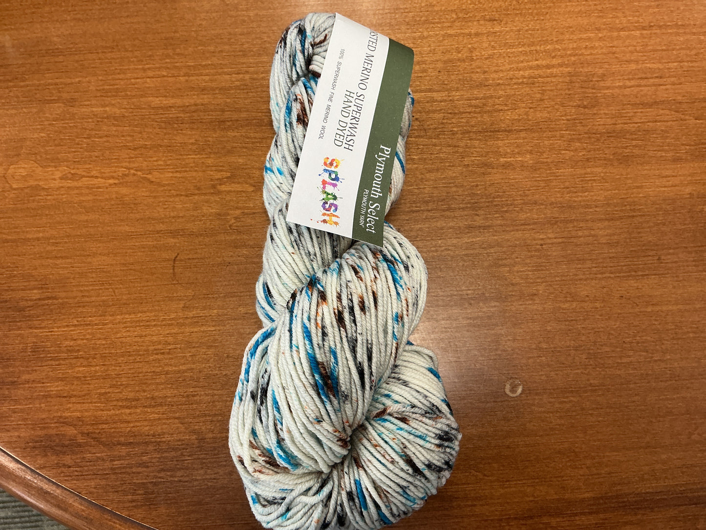 Worsted Merino Superwash Hand Dyed Splash 401 Midnight Mix