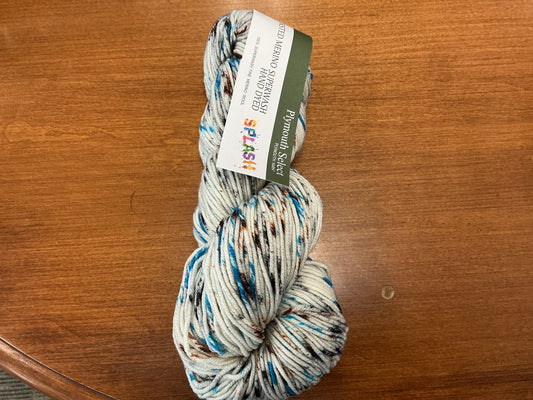Worsted Merino Superwash Hand Dyed Splash 401 Midnight Mix