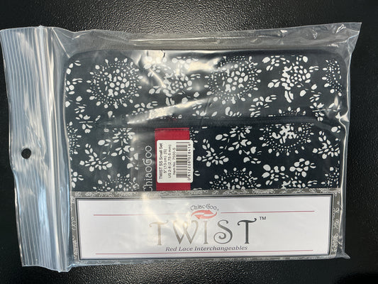 ChiaGoo Twist SS Small Set Interchangeable 5”, US 2-8