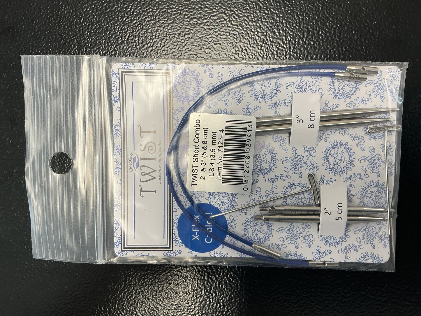 ChiaGoo Twist Short Combo US 4, 3.5mm