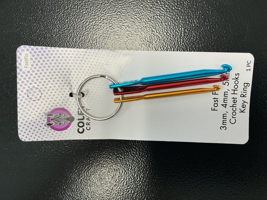 Coley Craft crochet hook key ring