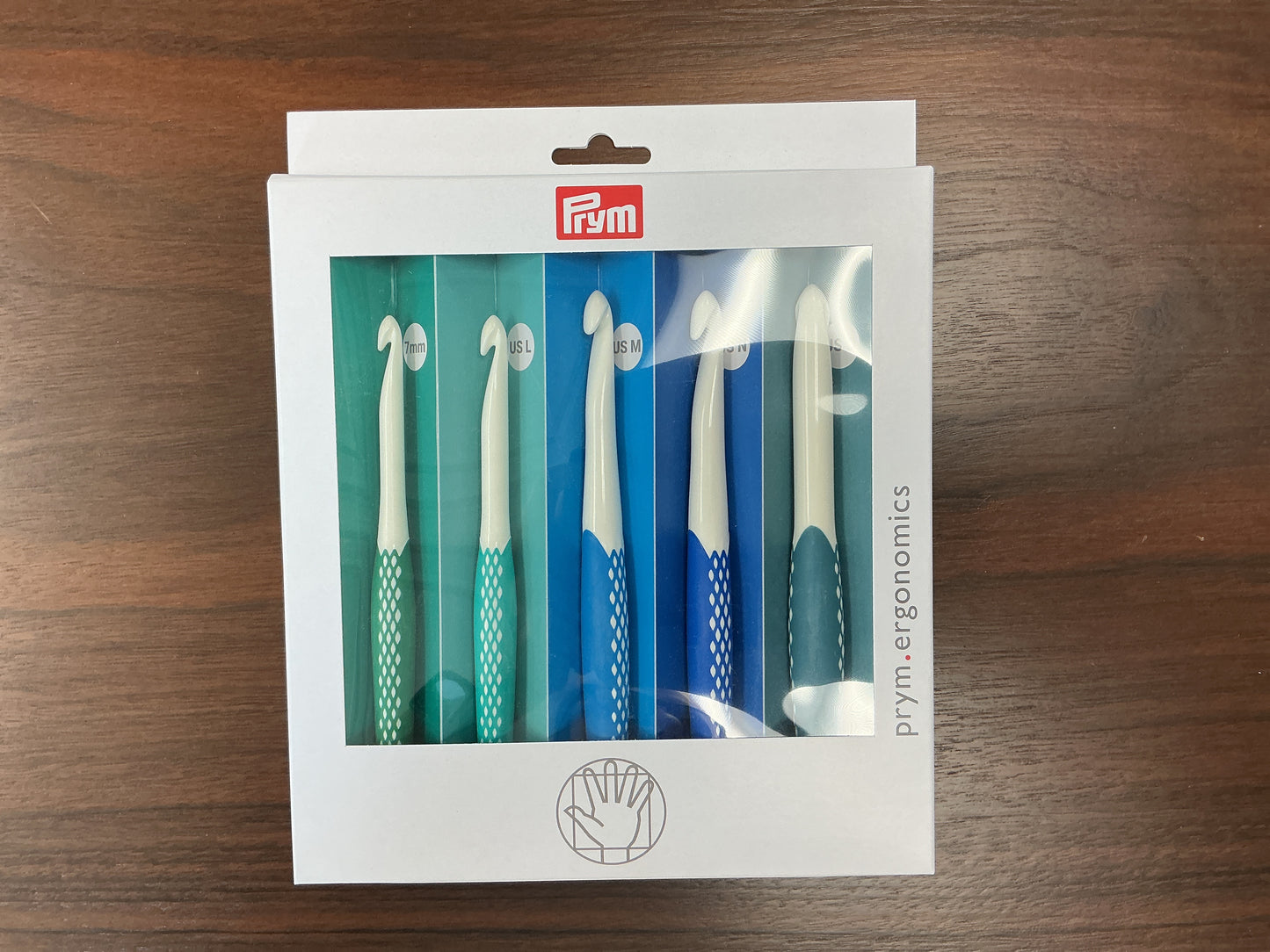 Prym Ergonomic large crochet hook set