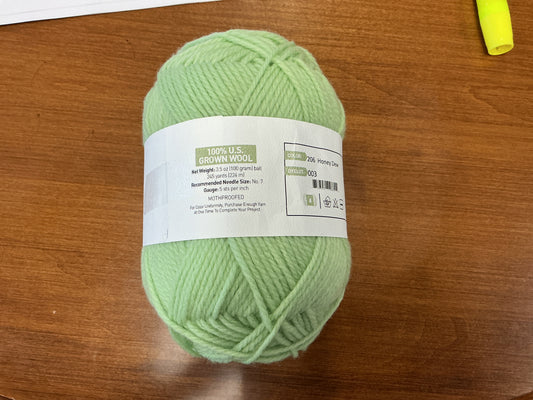 Nature Spun Worsted 206 Honey Dew
