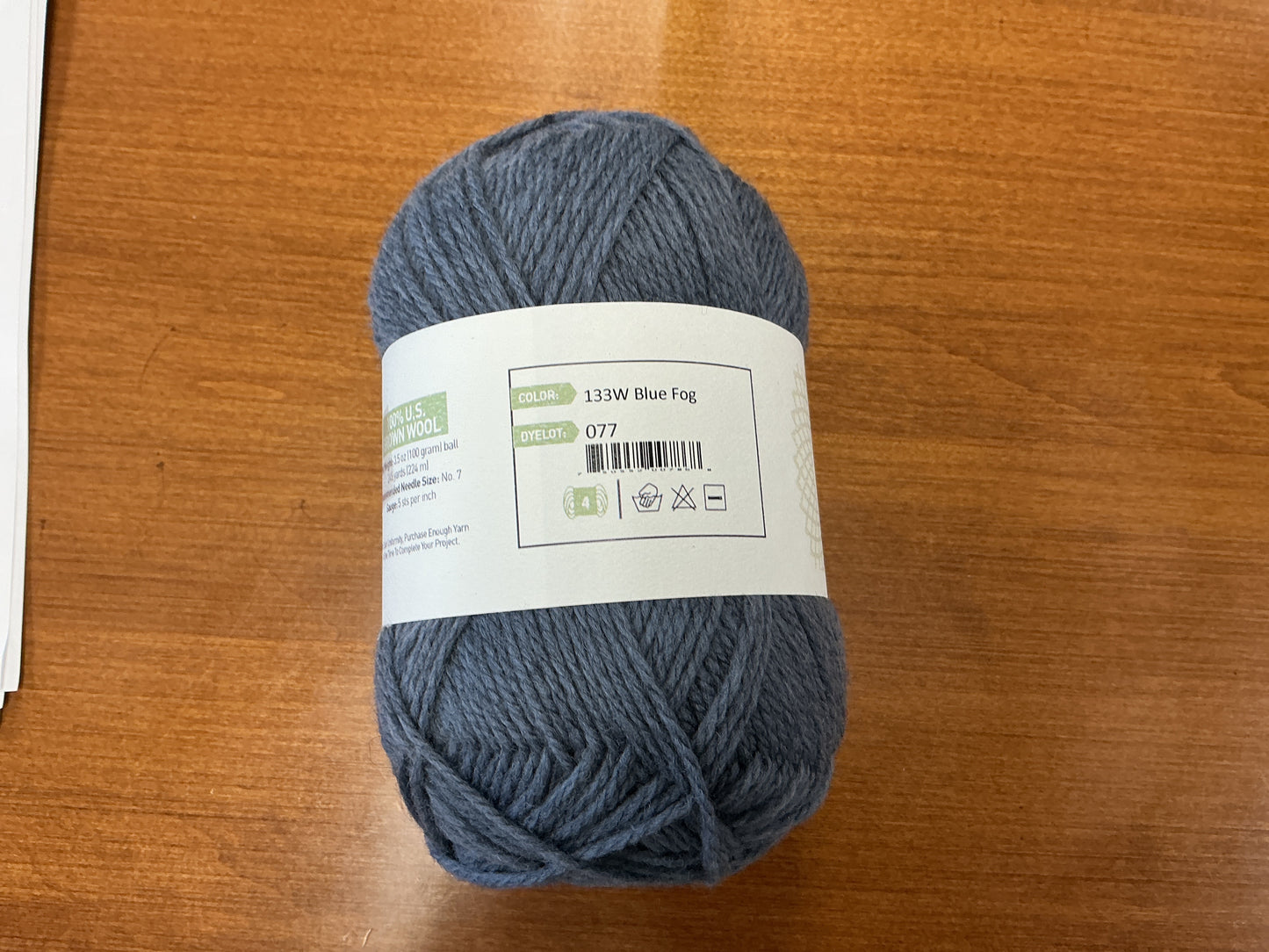 Nature Spun Worsted 133W Blue Fog
