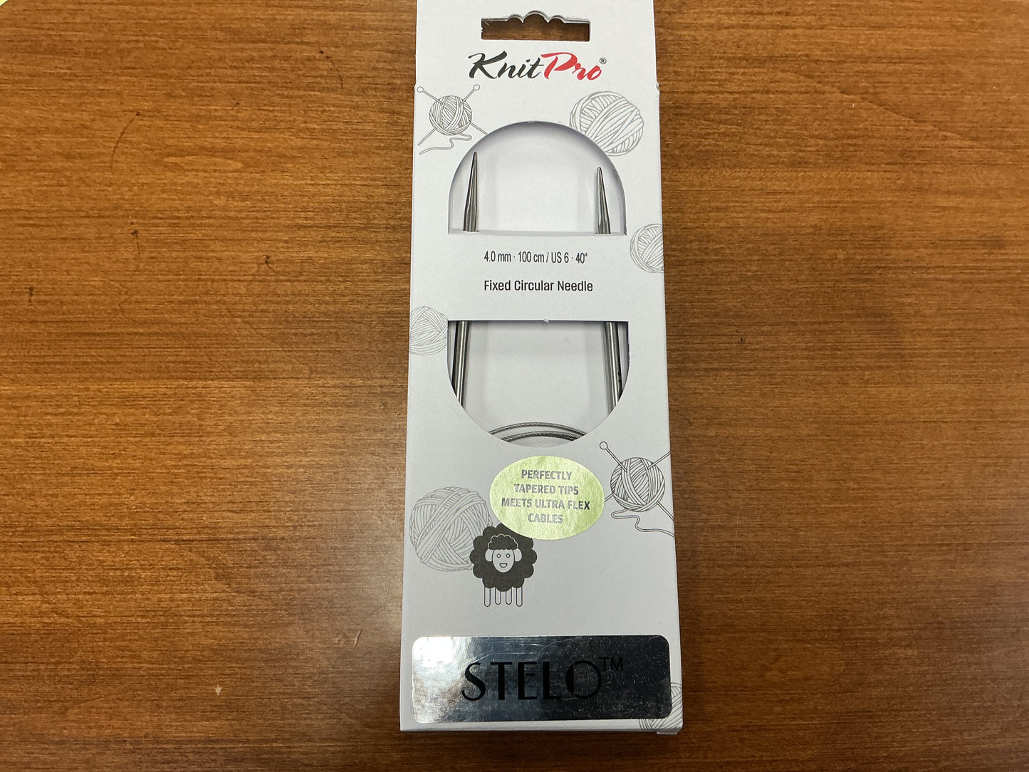 KnitPro 4.0mm, 100cm/US 6, 40” Stelo Fixed Circular Needle