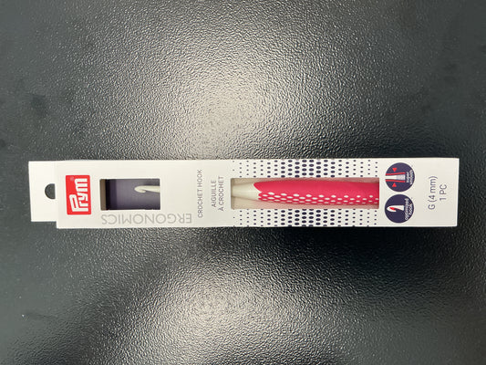 Prym Ergonomic crochet hook G 4mm